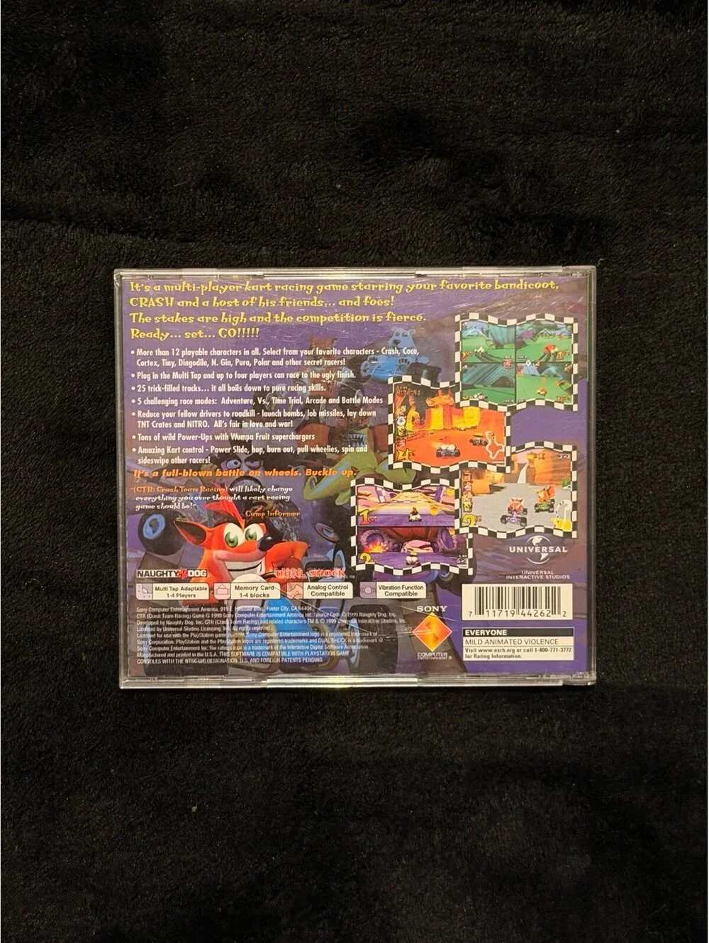 CTR Crash Team Racing for PlayStation 1